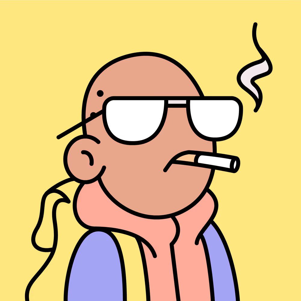 Lando93x's tweet photo. My first doodle. 🚬 

Been watching from the outside for a while now. Excited to join the community. 🫡 https://t.co/FUQZ0cT2sY