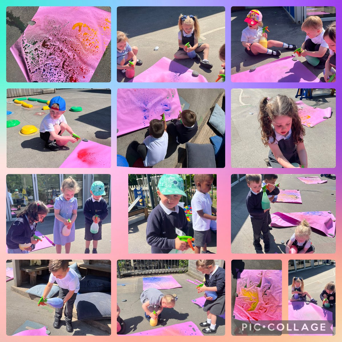 Miss Pope (@grangemissp) on Twitter photo Nursery have been spray painting in the garden today! They used their creativity skills to create some colourful pictures and had lots of fun while doing it. 🌈 <a href="/GrangeMissWri/">MissWright</a> <a href="/GrangeMissA/">GrangeMissA</a> <a href="/GrangeMrsCon/">Mrs Connolly</a> <a href="/GrangeMissCl/">Miss Clarke</a> <a href="/GrangeMrsMcG/">Mrs McGilloway</a> Nursery have been spray painting in the garden today! They used their creativity skills to create some colourful pictures and had lots of fun while doing it. 🌈 <a href="/GrangeMissWri/">MissWright</a> <a href="/GrangeMissA/">GrangeMissA</a> <a href="/GrangeMrsCon/">Mrs Connolly</a> <a href="/GrangeMissCl/">Miss Clarke</a> <a href="/GrangeMrsMcG/">Mrs McGilloway</a>