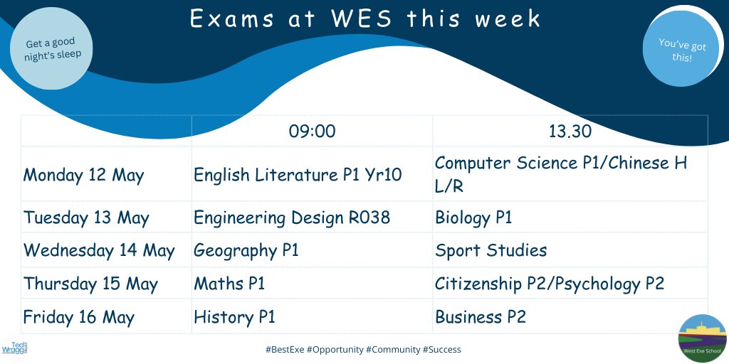 West Exe School (@westexeschool) on Twitter photo 