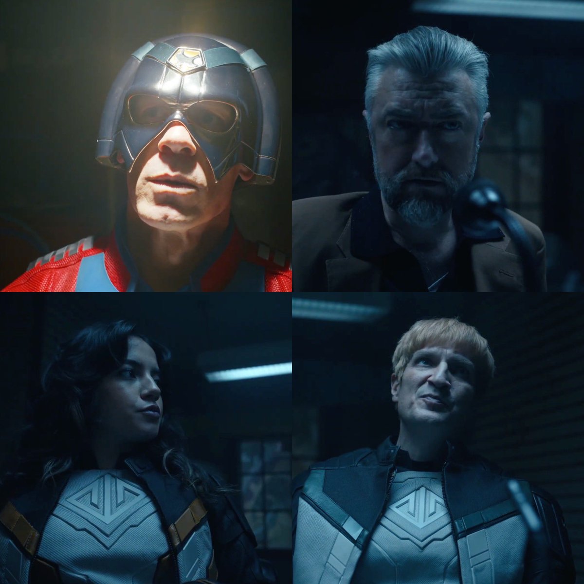 TheTopComics's tweet image. En el nuevo trailer de #Peacemaker salen Maxwell Lord, Hawkgirl y Guy Gardner del nuevo universo de #Superman