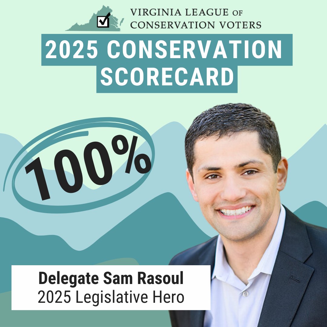 Sam Rasoul 🍉 (@sam_rasoul) on Twitter photo We must keep pushing for bold action on clean energy and improving our air & water quality. I am dedicated to working together to build a sustainable future for all Virginians powered by clean, affordable energy. The fight for a sustainable future continues! 🌎
<a href="/VirginiaLCV/">Virginia LCV</a> We must keep pushing for bold action on clean energy and improving our air & water quality. I am dedicated to working together to build a sustainable future for all Virginians powered by clean, affordable energy. The fight for a sustainable future continues! 🌎
<a href="/VirginiaLCV/">Virginia LCV</a>