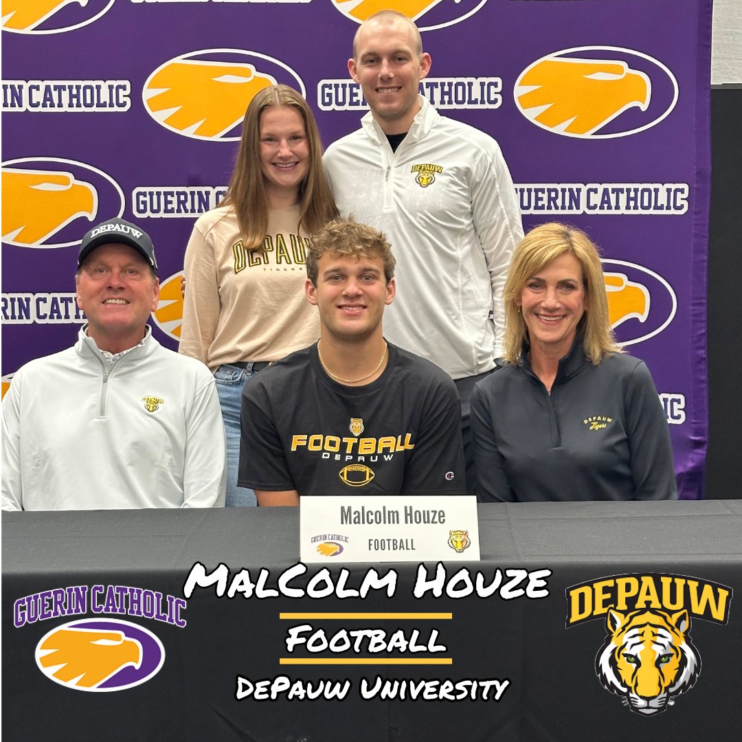 Malcolm Houze | <a href="/GCGoldenEagleFB/">Guerin Catholic Football</a>