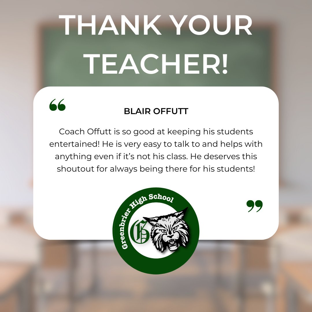 More shout-outs are rolling in!

Thank you to everyone who’s taken the time to recognize our incredible educators.

There’s still time to share your appreciation!
Link to submit a positive message: forms.office.com/r/ySSP8SF4fm