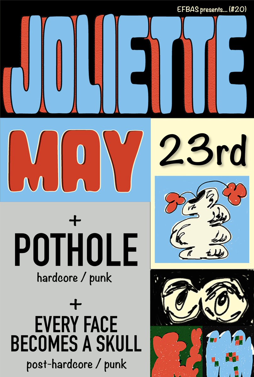 Two weeks today: <a href="/joliettemx/">joliette</a> from Mexico play with Pothole and us at <a href="/JTSoar/">JT Soar</a> in Nottm. 

wegottickets.com/event/650649