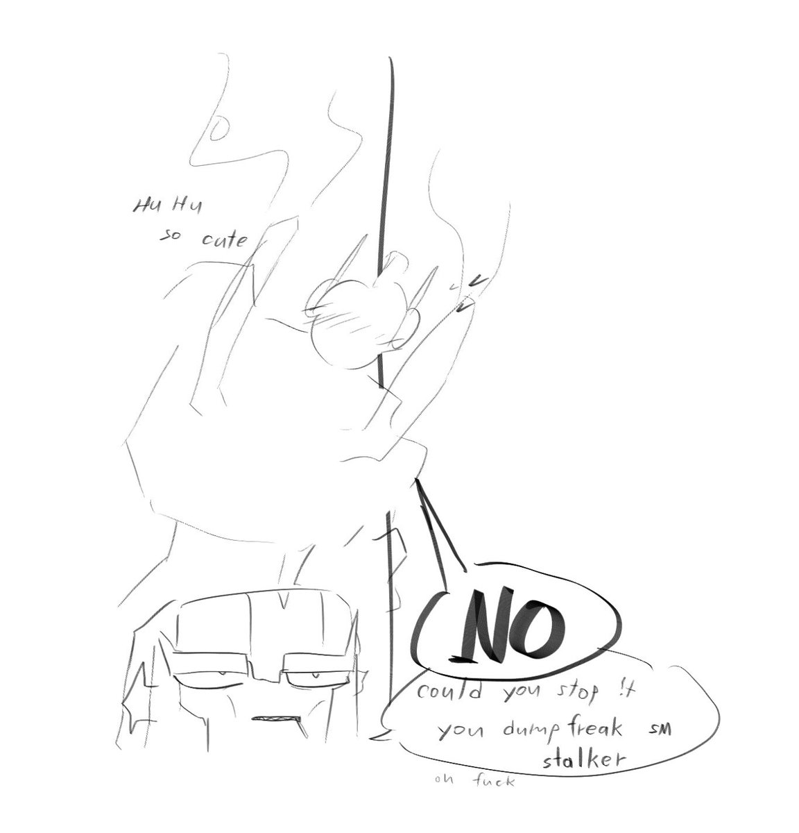 ClarityVila's tweet image. Comic from that pose , sg Optimus is usually polite with his blue bird 

#megop #opmeg #maccadams #tfp