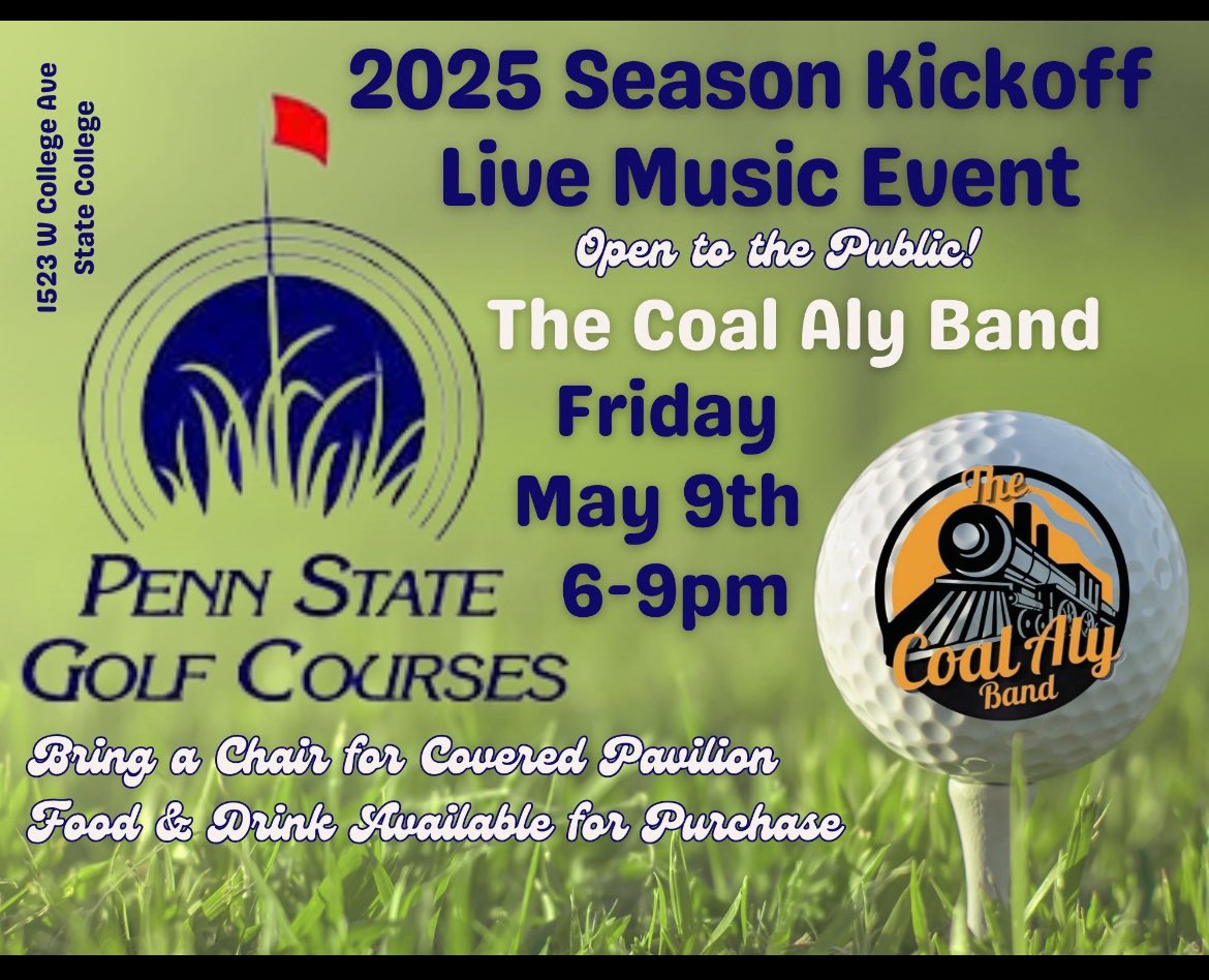 The rain has moved on for the day, so it is time to warm things up on the dance floor with the Coal Aly Band under the pavilion tonight from 6-9PM! Looking forward to seeing you there!