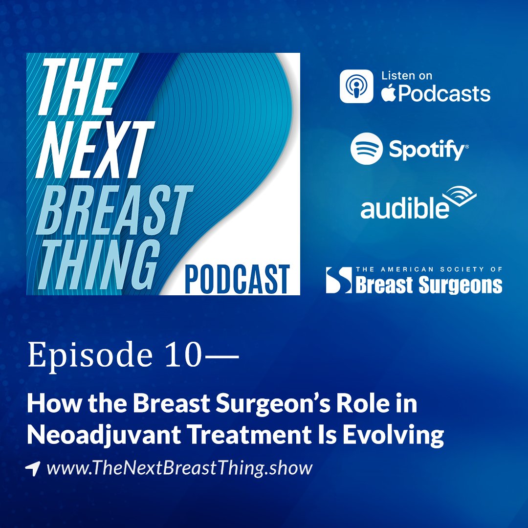 ASBrS (@asbrs) on Twitter photo Will #breastsurgery be needed in the future? Tune in as we explore the evolving role of breast surgeons in neoadjuvant treatment—plus caves, quakes, and a pregnant cow! 🔗thenextbreastthing.show
<a href="/SBoolbol/">Dr. Susan K. Boolbol</a> Will #breastsurgery be needed in the future? Tune in as we explore the evolving role of breast surgeons in neoadjuvant treatment—plus caves, quakes, and a pregnant cow! 🔗thenextbreastthing.show
<a href="/SBoolbol/">Dr. Susan K. Boolbol</a>