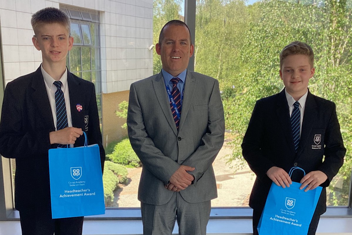 It was a doubly exciting Friday as Mr Richardson gave out two Headteacher's Achievement Awards to incredibly deserving students.
Reece has raised hundreds of pounds to support other students &amp; Charlie has won a national writing competition.
Read more:
stokeontrent.coopacademies.co.uk/haa9thmay