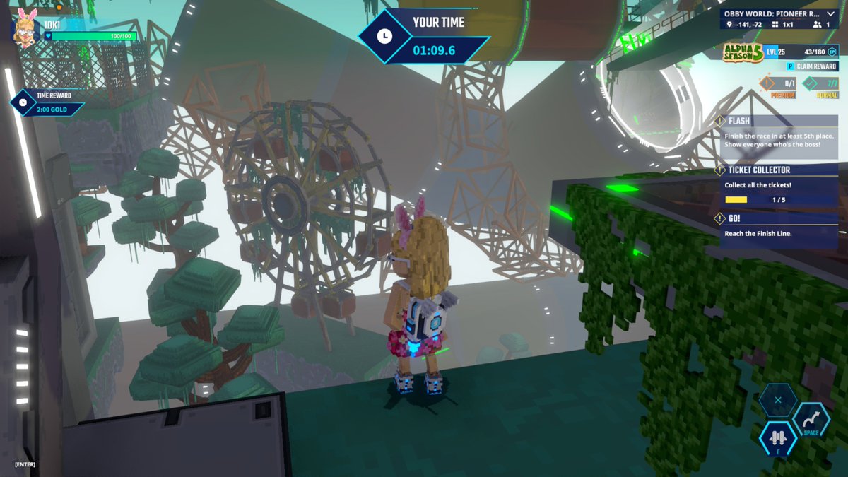 KarinaDekanenko's tweet photo. Definitely could've trained a bit more for this marathon in @TheSandboxGame 🥵 https://t.co/UOrU5kBBhB #AlphaSeason5 https://t.co/WfFtOlmVO1