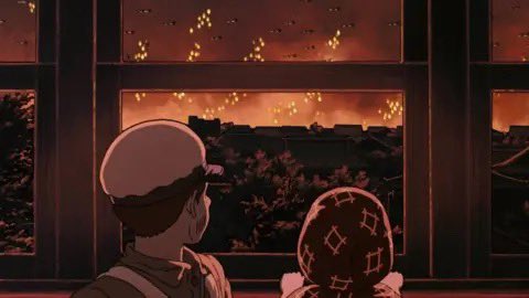 Every time I hear about sirens, blackouts, and attacks—
anything about the ongoing war
my mind drifts to Grave of the Fireflies.

#IndiaPakistanWar2025