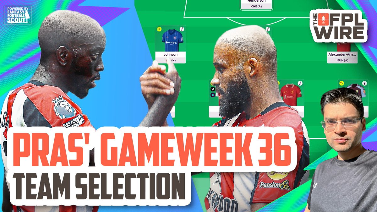 Pras (@pras_fpl) on Twitter photo GW36 team selection video is now up on <a href="/TheFPLWire/">The Fpl Wire</a>.
Thanks to <a href="/robtFPL/">Rob T</a> and <a href="/SolioAnalytics/">Solio Analytics</a> for the excellent graphics.
youtu.be/-4kb1spFfOM?si… GW36 team selection video is now up on <a href="/TheFPLWire/">The Fpl Wire</a>.
Thanks to <a href="/robtFPL/">Rob T</a> and <a href="/SolioAnalytics/">Solio Analytics</a> for the excellent graphics.
youtu.be/-4kb1spFfOM?si…