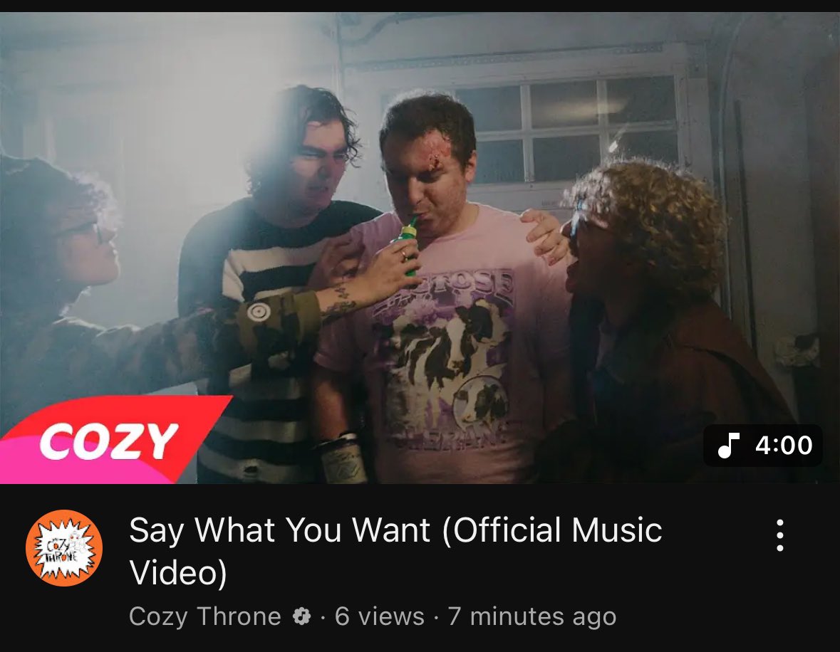 BRAND NEW SINGLE ‘SAY WHAT YOU WANT’ W/ SEXY 4K MUSIC VIDEO OUT NOWWWWWWW

VIDEO: youtu.be/g67_dKAlli4?si…
STREAMING: distrokid.com/hyperfollow/co…