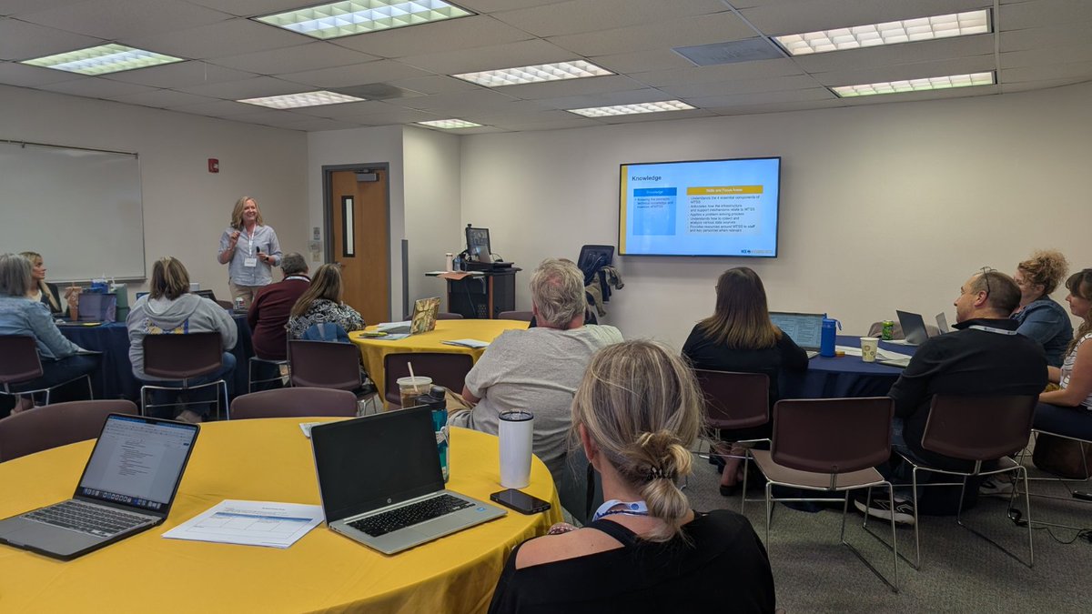 MTSScenter's tweet image. Evidence-based decision making, specially designed instruction, problem solving, coaching, and implementation —these were just some of the topics we explored at the @WYOEducation 2025 Wyoming MTSS Center Summit. Our experts were honored to attend, present, and speak.