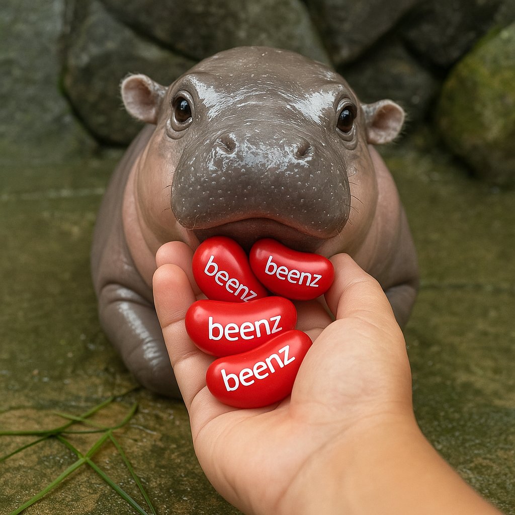 MOODENG for sure likes $BEENZ