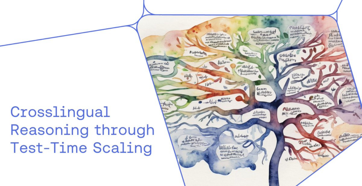 Reasoning language models are primarily trained on English data, but do they generalize well to multilingual settings in various domains?

We show that test-time scaling can improve their zero-shot crosslingual reasoning performance! 🔥