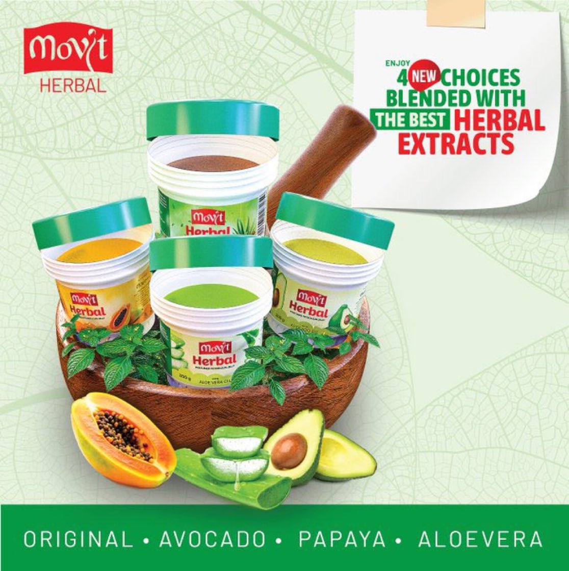 Remember to grab a Movit product that comes in 4 new choices from the nearest outlet to help your skin flourish.

#NewMovitHerbal