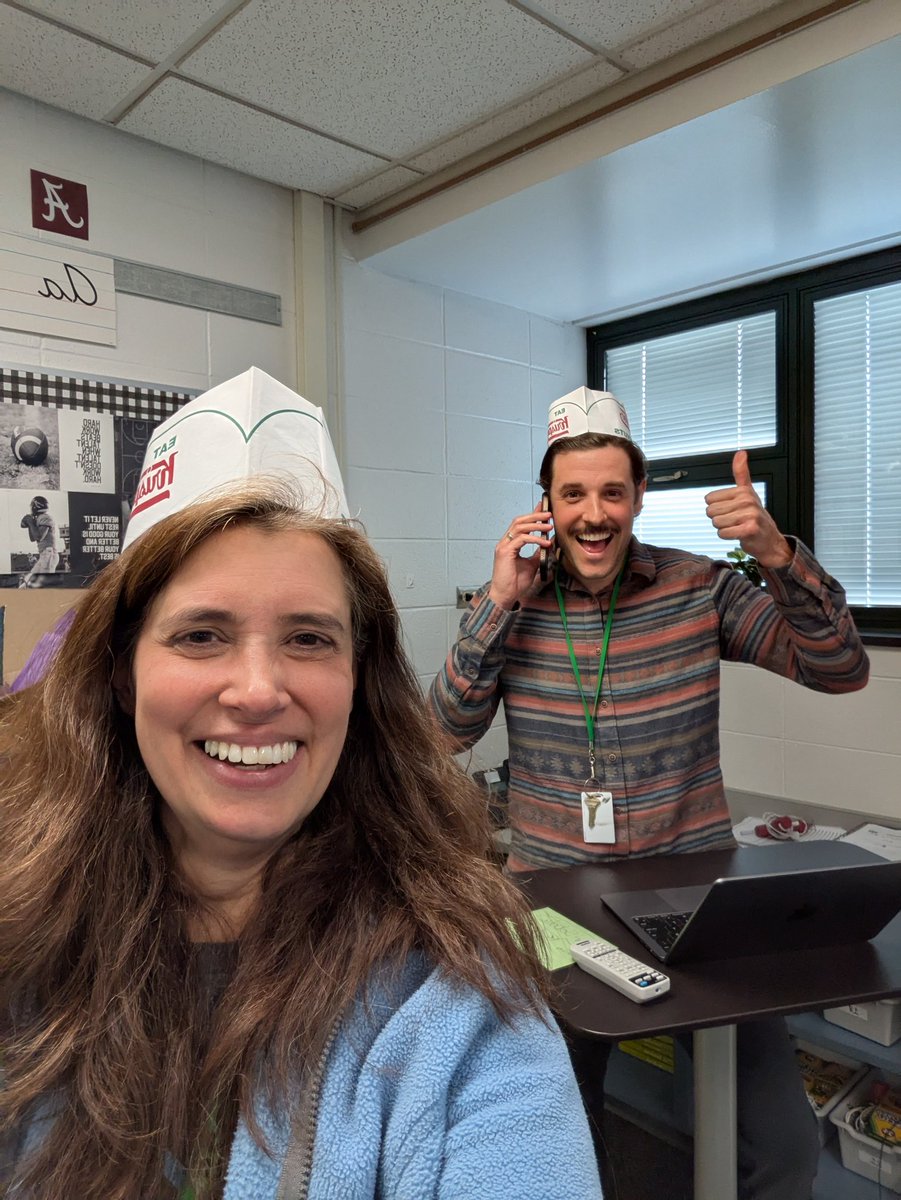 It was "nacho" average teacher appreciation week thanks to the generosity, creativity, and caring of <a href="/DrydenPTA/">Dryden PTA</a> !  Thank you for all you do raising such wonderful children😊.  Now it's time to vote on who wore the Krispy Kreme best! 🤣
<a href="/DrydenSchool/">Dryden School</a>