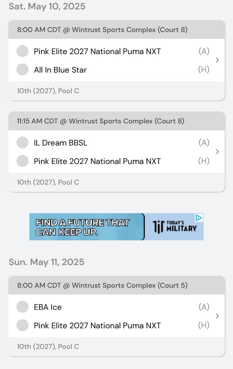 pinkelitebasketball (@pinkeliteclub) on Twitter photo Pink Elite 2027 National is ready to compete this weekend <a href="/SelectEventsBB/">Select Events Basketball</a> Windy City Warmup! See you on the hardwood πͺπ½ <a href="/akritzer_09/">Annabelle Kritzer</a> <a href="/KennadyKotowski/">Kennady Kotowski</a> <a href="/EmmaRodgers2027/">Emma Rodgers</a> <a href="/EmmaBirsa/">Emma Birsa</a> <a href="/MaceyM2027/">Macey Mills</a> <a href="/NicoleD2027/">Nicole Douglas</a> <a href="/MiaMolis/">Mia Molis</a> <a href="/amanimeeks3/">Amani Meeks</a> <a href="/AubreySpy11/">Aubrey Spychalski</a> <a href="/lelanie_posada/">Lelanie_Posada</a> <a href="/_CoachAHill/">Coach Antwan Hill</a> Pink Elite 2027 National is ready to compete this weekend <a href="/SelectEventsBB/">Select Events Basketball</a> Windy City Warmup! See you on the hardwood πͺπ½ <a href="/akritzer_09/">Annabelle Kritzer</a> <a href="/KennadyKotowski/">Kennady Kotowski</a> <a href="/EmmaRodgers2027/">Emma Rodgers</a> <a href="/EmmaBirsa/">Emma Birsa</a> <a href="/MaceyM2027/">Macey Mills</a> <a href="/NicoleD2027/">Nicole Douglas</a> <a href="/MiaMolis/">Mia Molis</a> <a href="/amanimeeks3/">Amani Meeks</a> <a href="/AubreySpy11/">Aubrey Spychalski</a> <a href="/lelanie_posada/">Lelanie_Posada</a> <a href="/_CoachAHill/">Coach Antwan Hill</a>