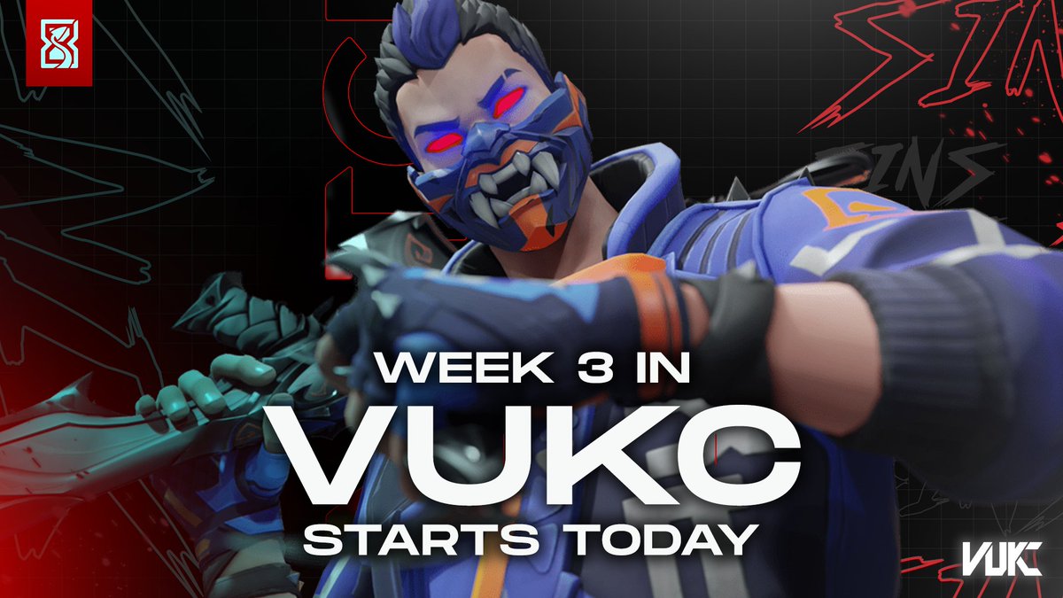 8Sins (@8sinsesports) on Twitter photo More <a href="/VALORANTukc/">VALORANTukc</a> action tonight, letβs grab some Ws π₯
1β£ @ 7pm π #LETSBEGREAT
2β£ @ 8pm π #1TENEsports
Thread below for results π§΅β€΅οΈ More <a href="/VALORANTukc/">VALORANTukc</a> action tonight, letβs grab some Ws π₯
1β£ @ 7pm π #LETSBEGREAT
2β£ @ 8pm π #1TENEsports
Thread below for results π§΅β€΅οΈ