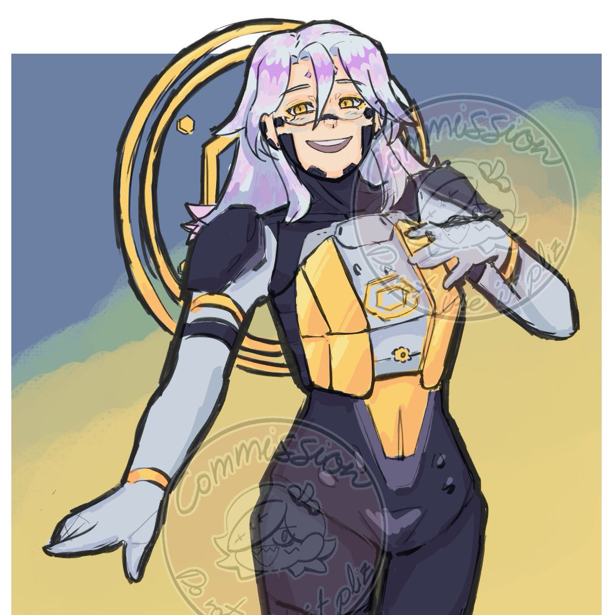 Pattora_'s tweet image. Sketch comm for @SparrowMaker101 !
#signalisoc