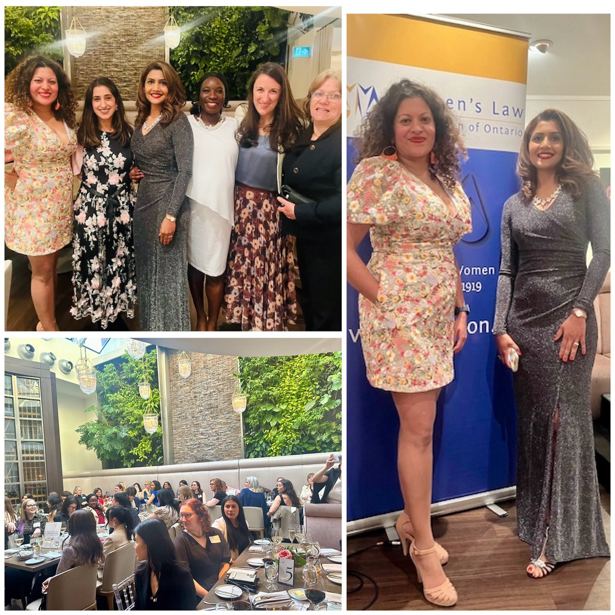 Inspiring evening at the <a href="/wlao_1919/">Women's Law Assoc ON</a>’s Awards Gala. It is always such a treat to be in the company of other trailblazing women who work hard, break barriers, innovate and lead 🌟 Thanks <a href="/FariyaW/">Fariya Walji</a> for inviting me &amp; making this happen!