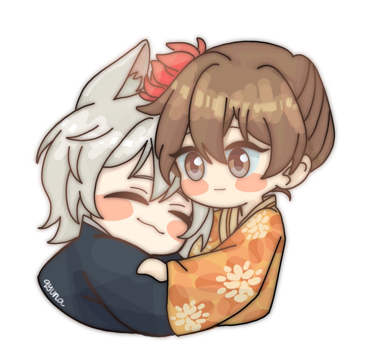 #kamisamakiss #tomoe #nanami ❤️🤍