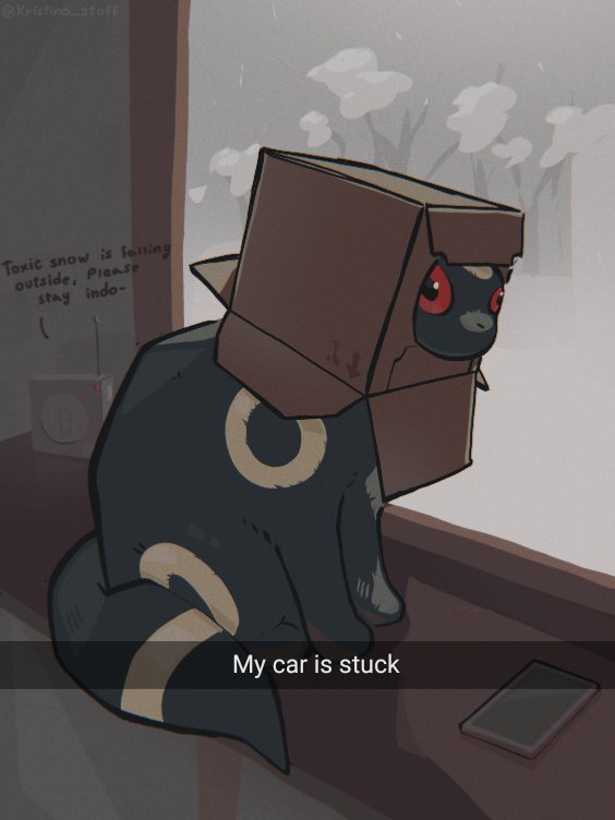 creo que se atascó
Umbreon