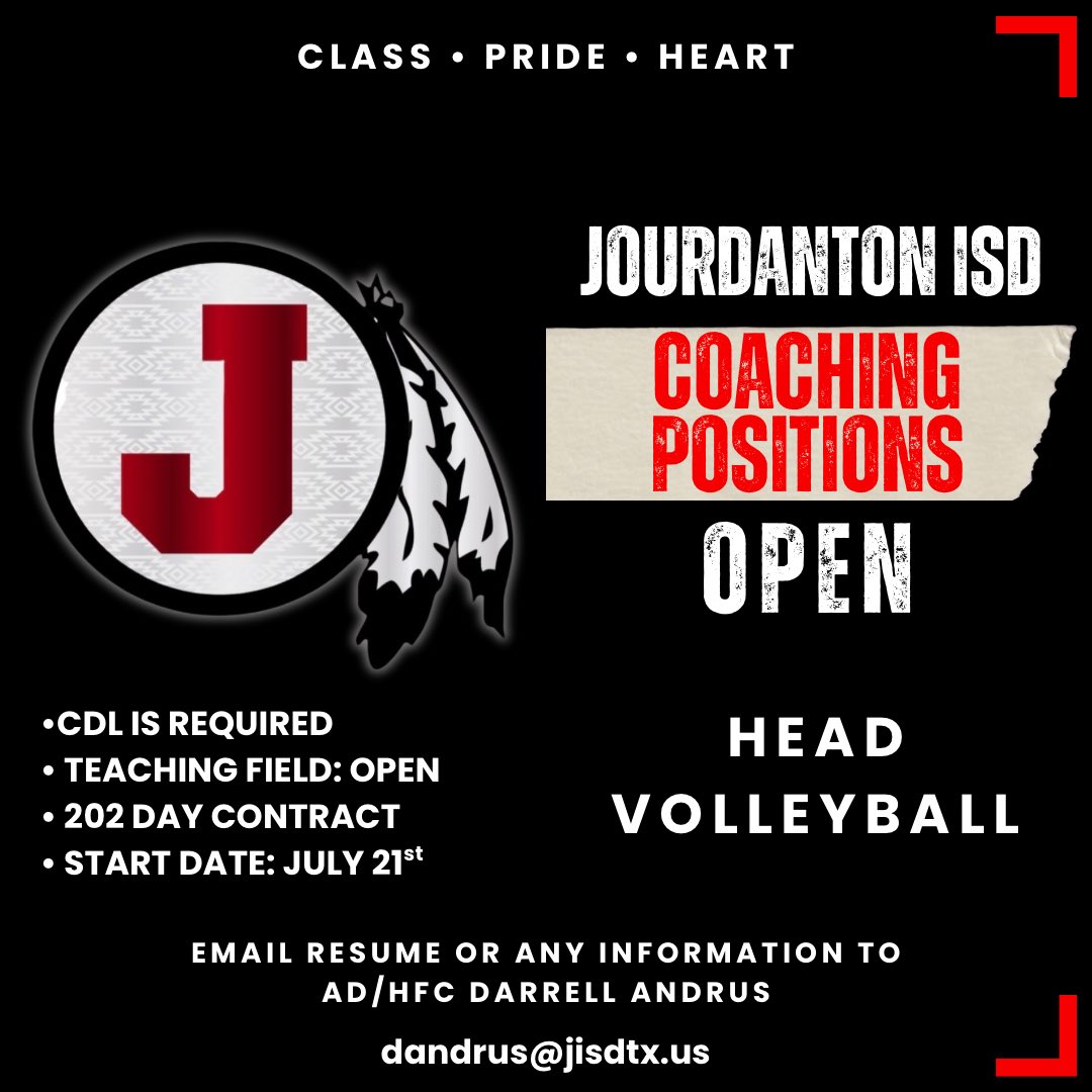 JOURDANTON ISD 
South of San Antonio 
3A School