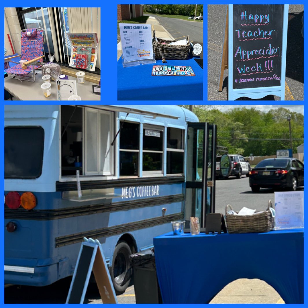 Our staff has truly been treated like royalty this week with special treats &amp; gifts from our generous PTO! Coffee trucks, apple nacho platters, gift raffles and loads and loads of ❤️. #HTPScommunityengagement #teacherappreciation #ELC
