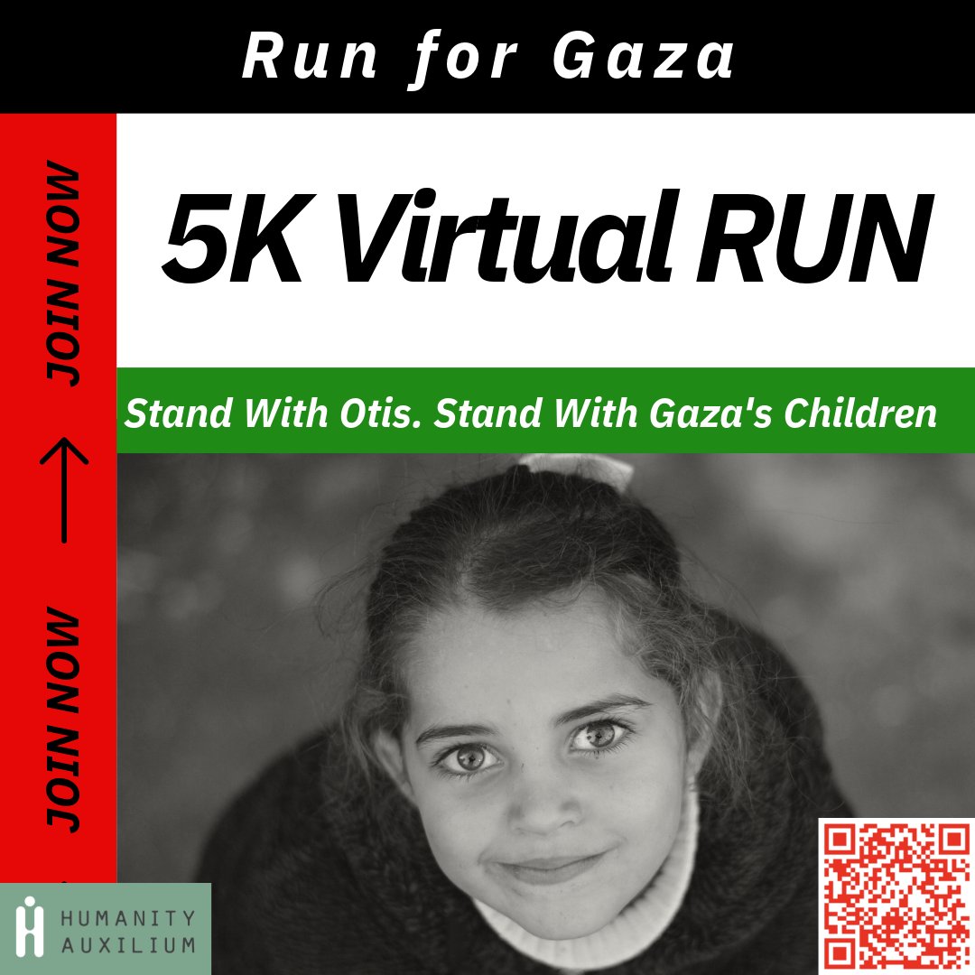 Join the Virtual 5K for the Children in Gaza
Lace up and run in solidarity with Palestine.
Record a short video sharing WHY you’re running, and DM it to @otisnlyons.
Your clip will be featured in a powerful global video montage next week.
humanityauxilium.org/.../california…
#RunForGaza