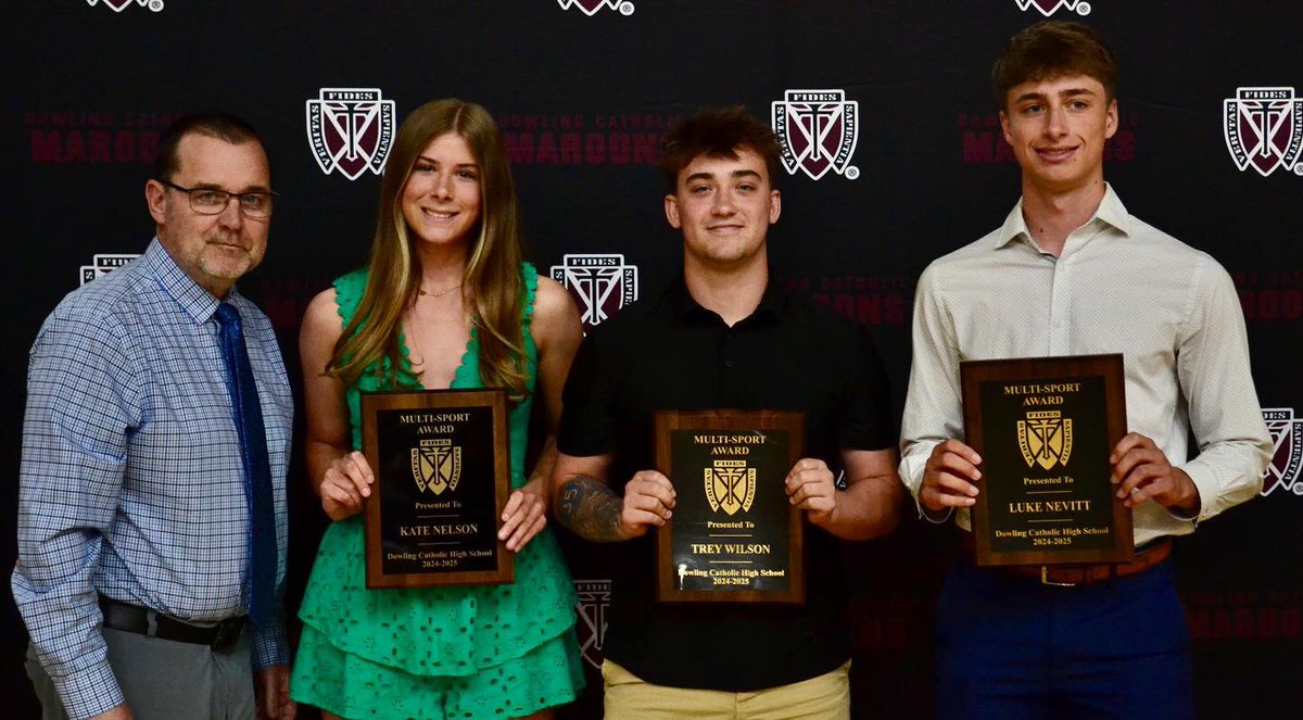 Congrats to senior <a href="/katenels17/">Kate Nelson</a> for winning the DCHS Multi-Sport award on Tuesday!