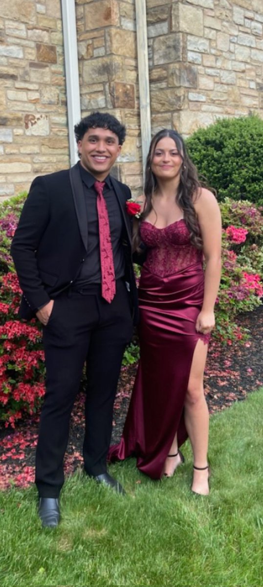 My beautiful granddaughter hung up her cleats for the night. It was a beautiful evening for a senior prom.