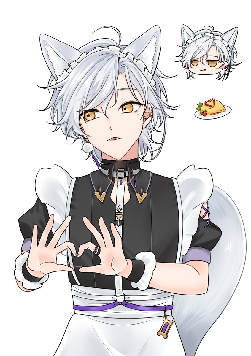 老實說這張是未雨綢繆應景女僕日畫的🤡
#哈畫好魯