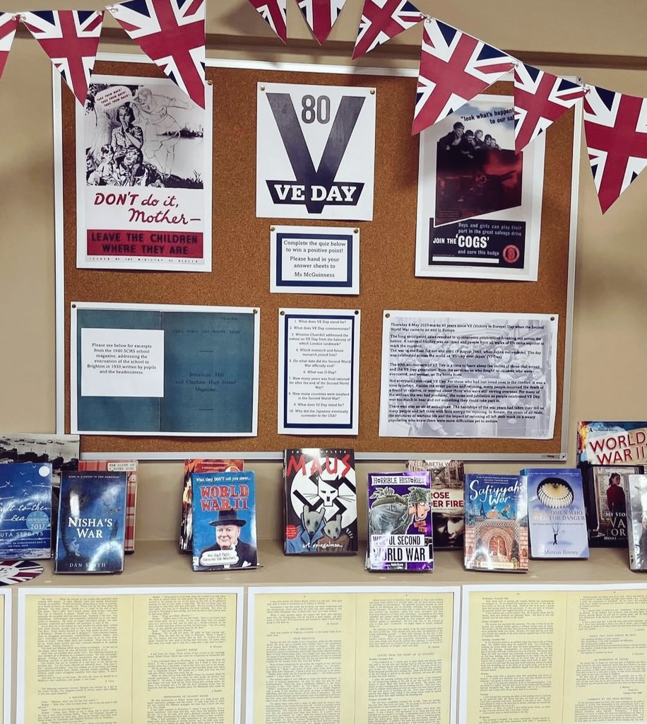 VE Day Celebration <a href="/SCHSgdst/">Streatham & Clapham High School</a> <a href="/HolroydHowe/">Holroyd Howe</a> <a href="/melrahaman/">Melissa Rahaman</a> <a href="/gregrebourg/">@gregrebourg</a>
