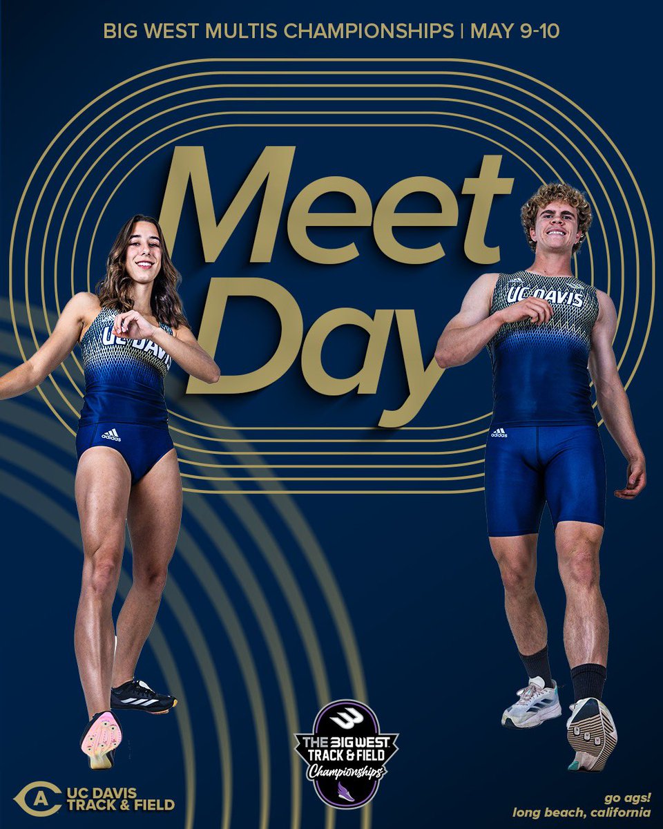 Wish our two long haul athletes luck as they take on the Big West Multi Event Champs!! ⭐️⭐️

#GoAgs