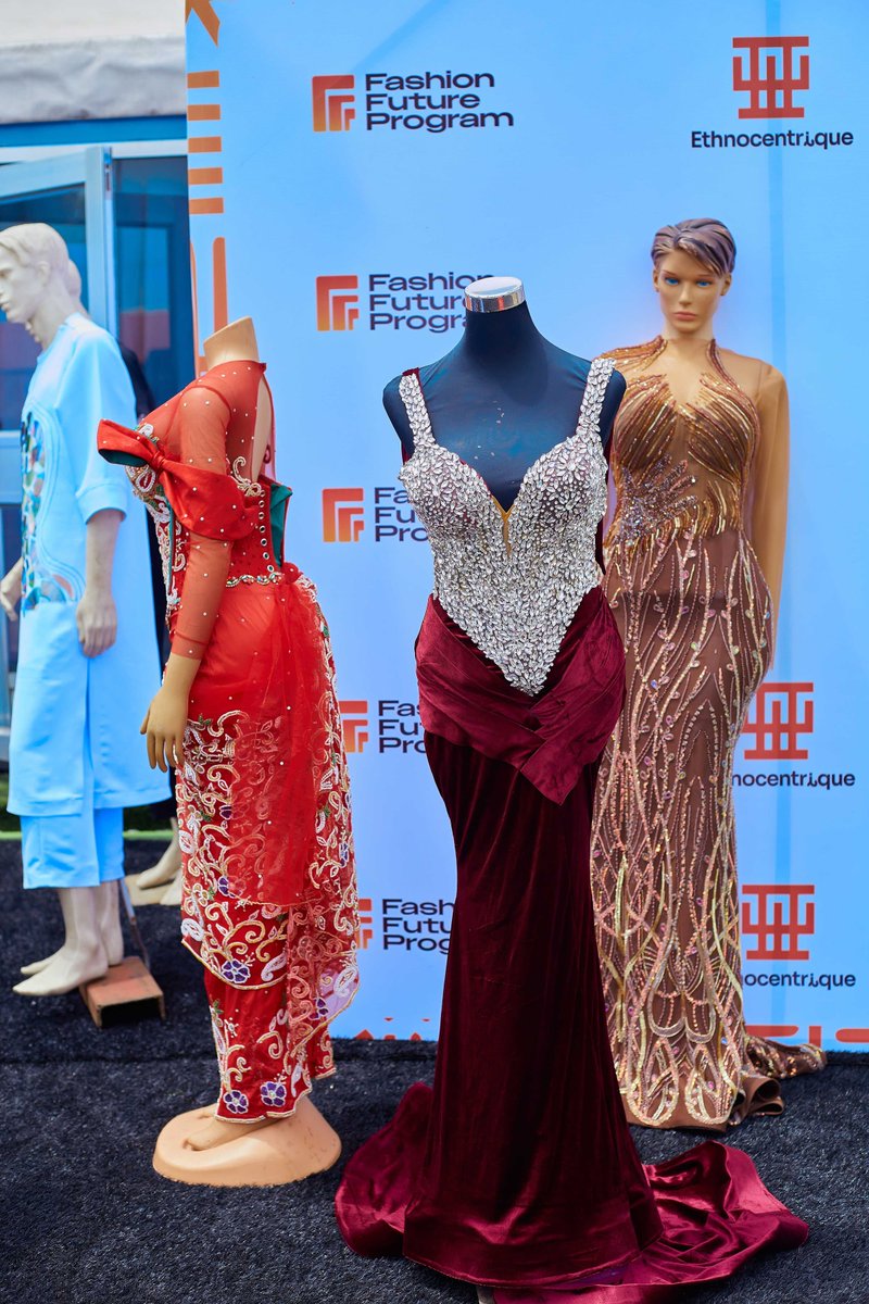 fashionfuturep's tweet image. With fashion on mannequins and ideas on the table, key players across government and the private sector discussed the future of Nigerian fashion!

#ethnocentrique #fashionfutureprogram #ffp #fashiongames #madeinaba #nigerianfashion #mastercardfoundation #rtw #ootd #style