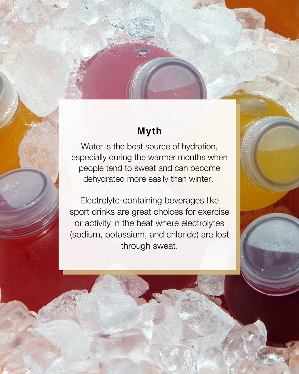 Electrolyte beverages have their place—but for everyday hydration, water remains the gold standard. Swipe to see why ➡️