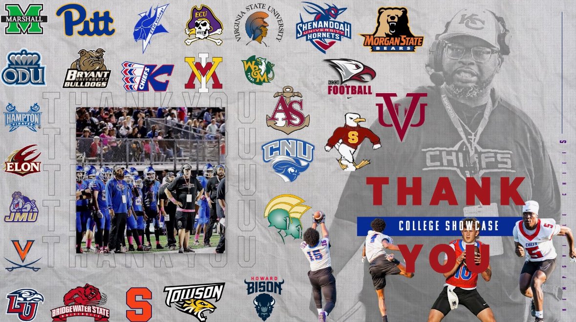 COACH CURRIE (@cozwon) on Twitter photo Thank you to all the Colleges and Coaches who showed up to eval our <a href="/KempsvilleFB/">Kempsville Chiefs Football</a> CHIEFS‼️ We got traction and We HUNT‼️ #HITSVILLE Thank you to all the Colleges and Coaches who showed up to eval our <a href="/KempsvilleFB/">Kempsville Chiefs Football</a> CHIEFS‼️ We got traction and We HUNT‼️ #HITSVILLE