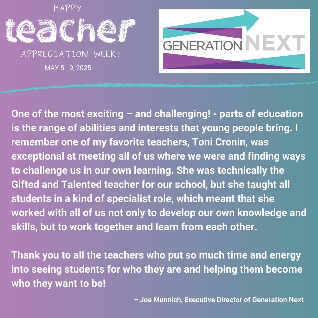 Generation Next tweet media