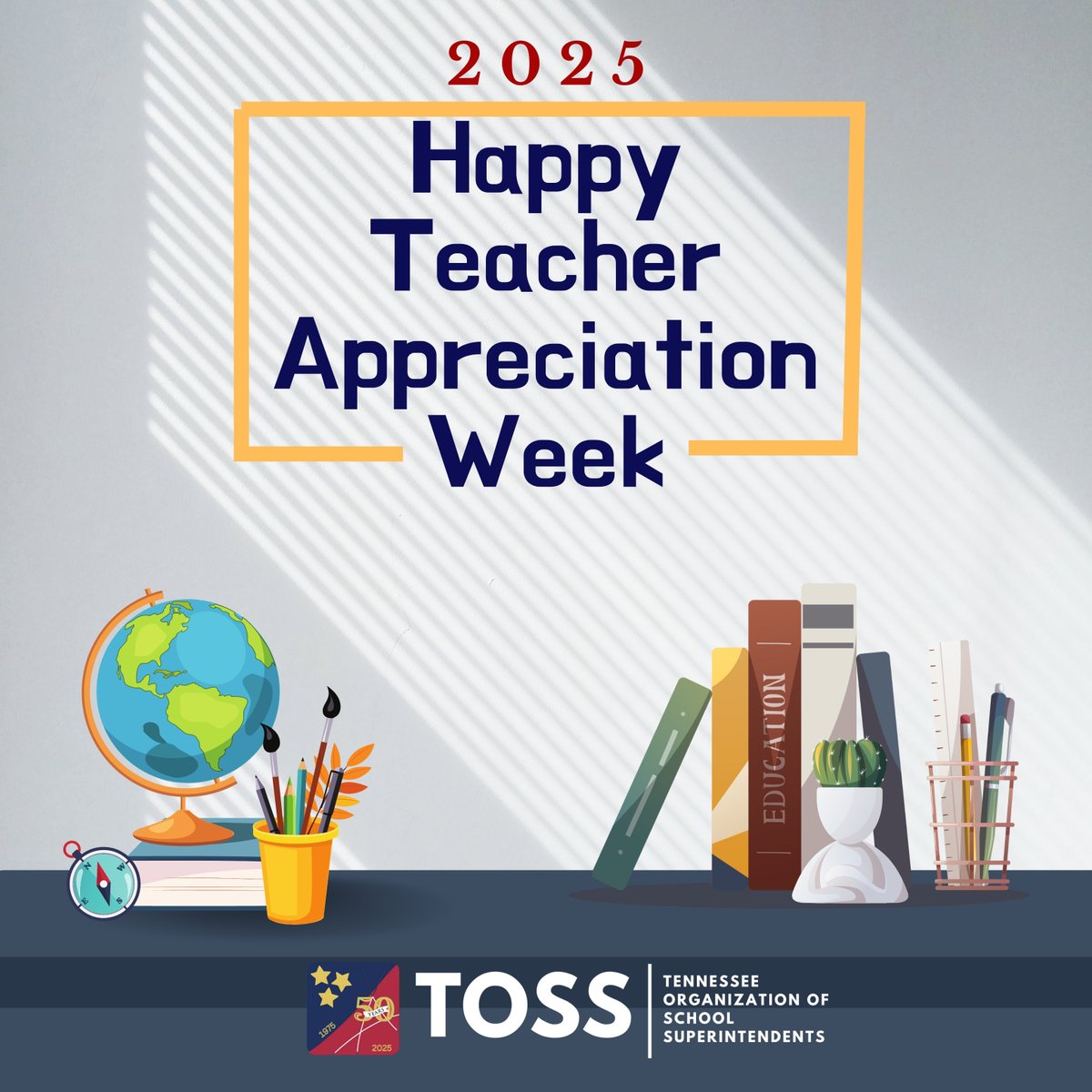 To teachers everywhere, there aren't enough words to accurately depict the impact you are making. You turn challenges into opportunities for growth with your dedication and passion for education. From all of us at TOSS.. thank you and Happy Teacher Appreciation Week! 🍎✏️