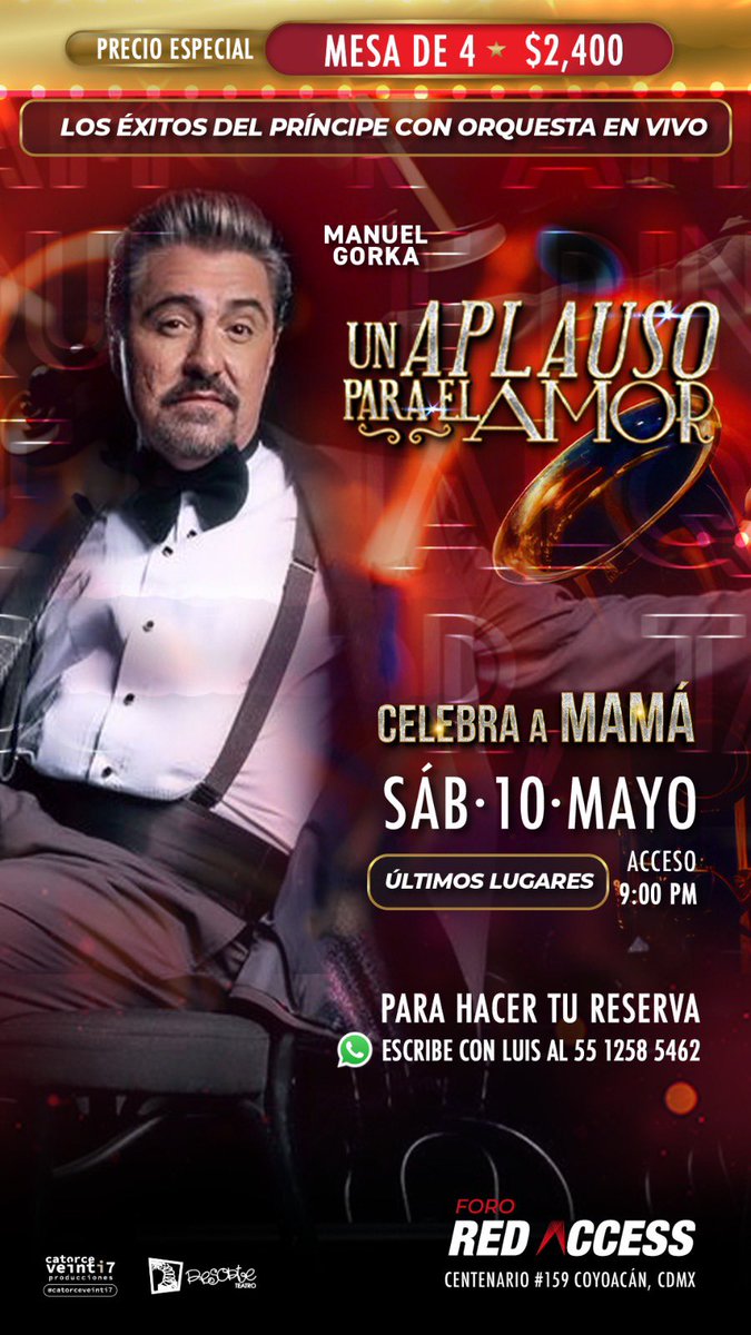 Celebren a sus madres con este magnífico show.