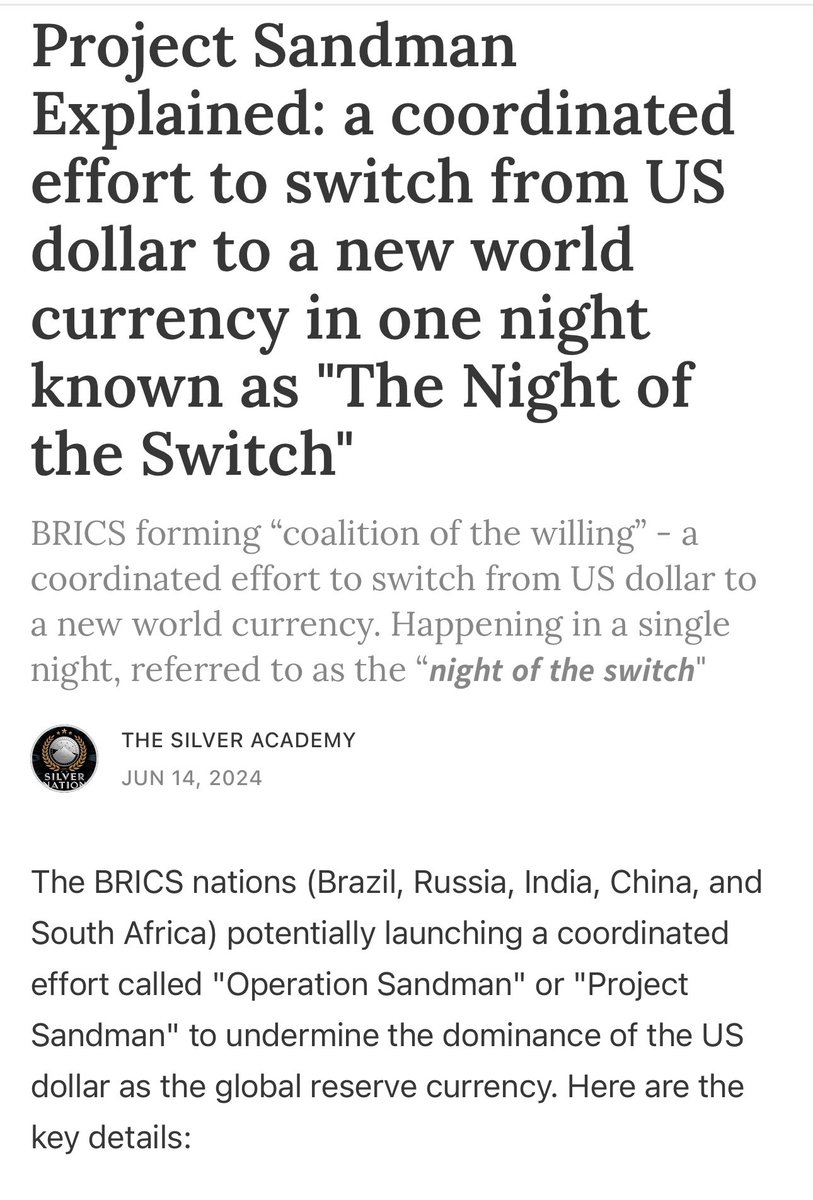 Two NEXT KEY ‘BIBLICAL’ DATES:

1. Second Passover Mon. MAY 12, 2025. 
2. Wed. MAY 14, 2025 (777) “Can a nation be born in a day?” Ezekiel 37. 

👉Dan Scavino Plays ‘Sandman’ May 8
Ever heard of ‘Operation Sandman?’👇
👉Trump to visit Middle East May 13-16 

‘BIBLICAL’ DAYS!!  It