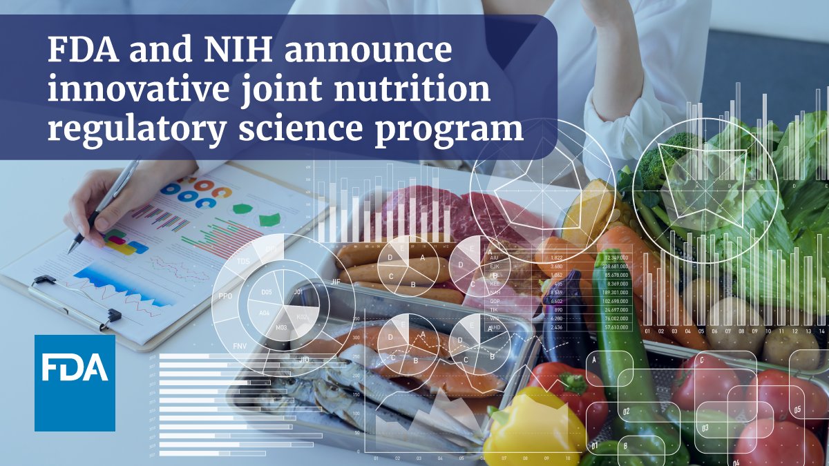 Today, the FDA and <a href="/NIH/">NIH</a> announced a new, joint innovative research initiative that will serve as a key element in fulfilling <a href="/SecKennedy/">Secretary Kennedy</a> commitment to Make America Healthy Again. fda.gov/news-events/pr…

Under the new Nutrition Regulatory Science Program, the FDA and NIH will