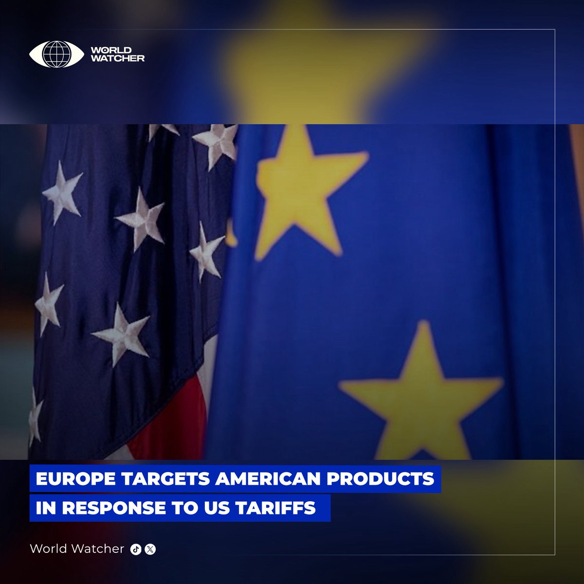 World__Watcher_'s tweet image. The European Commission ramps up efforts to respond to #US tariffs on American exports. A detailed 218-page list of targeted products has been released, focusing on the US food sector. 🥩🍓 

#TradeWars #EUTariffs #USTarrifs #TariffWar #tarrifs