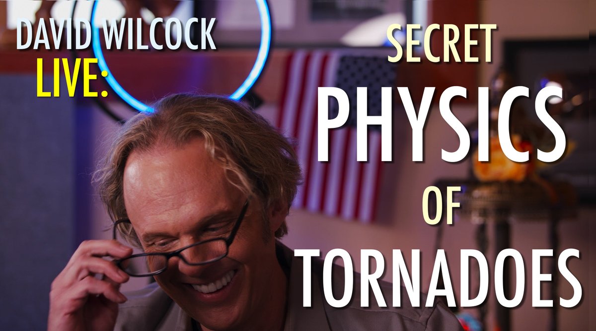 TOMORROW / SATURDAY: 

Do not miss David's incredible exploration of the Secret Physics of Tornadoes!

This physics proves how the MH370 disappearance footage analyzed by Ashton Forbes could actually be real.

This data verifies many strange 'anomalies!'

youtube.com/live/ogp7cDOCp…