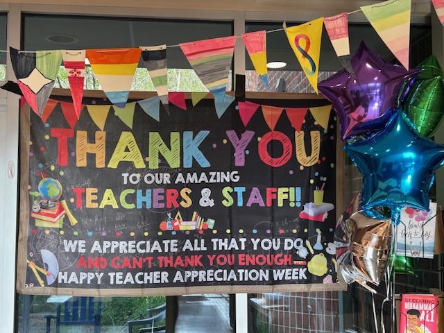 The Victor School team was celebrated by its parents and caregivers this week for Educator Appreciation Week! We are grateful and appreciate the partnership with our students and families all year long! 

#students #grateful #teachers