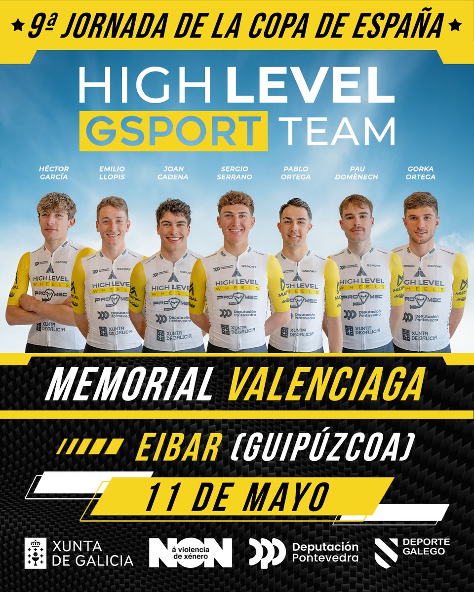 ⚔️ Memorial Valenciaga  

📝 La carrera más prestigiosa de la #CopaEspañaEliteSub23