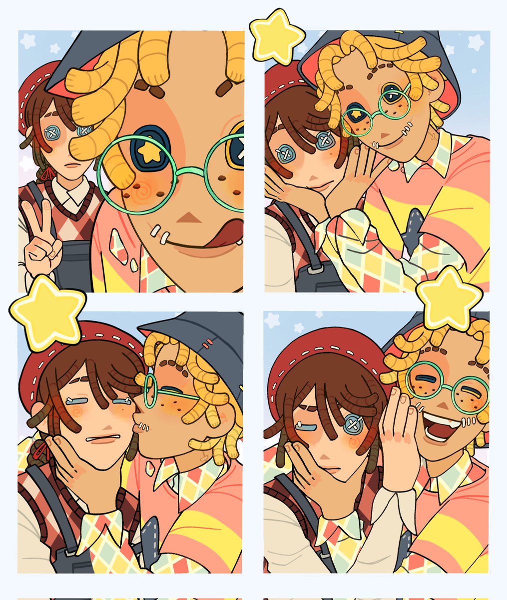 gellyplanet's tweet image. me and michaelll solid as they comeee (^_^♪)♪♪
#IdentityV