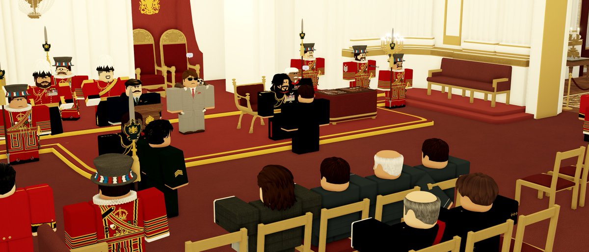 roblox_royal's tweet image. 🎖️ The first day of the Investiture Ceremonies was held by His Royal Highness the Duke of York, where he rewarded members of the Civil Service and Emergency Services.