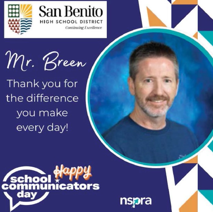 BalerNews's tweet image. Today (Friday, May 9) is School Communicators Day, so we're sending a message of appreciation to Communications Officer Adam Breen for his outstanding work and dedication to keeping our community informed and connected.